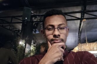 قائد فيلق البراء بن مالك يشارك صورة من إثيوبيا مع دعاء للبلاد.