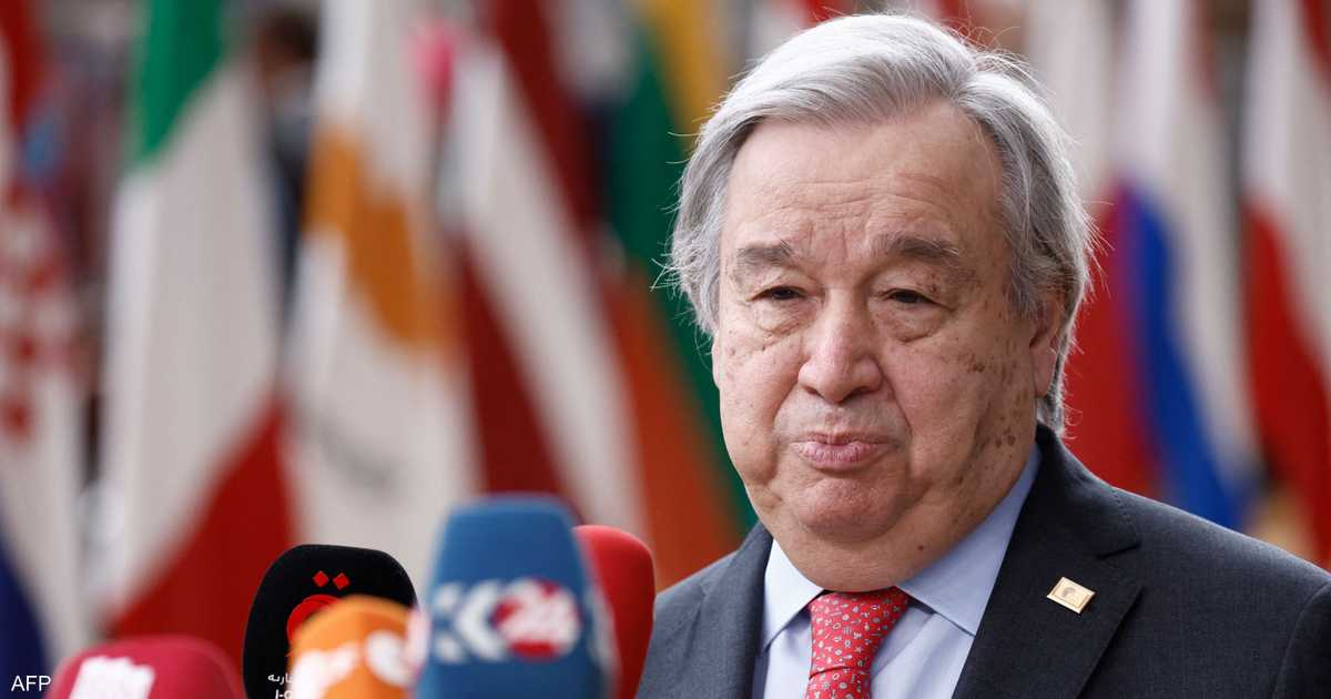 غوتيريش يؤكد أهمية قوات الأمم المتحدة في لبنان واقترح خيارات لتعديل حجمها