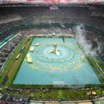 افتتاح مونديال الولايات المتحدة والمكسيك وكندا في مكسيكو سيتي بحفل استعراضي وشاكيرا تغني الأغنية الرسمية