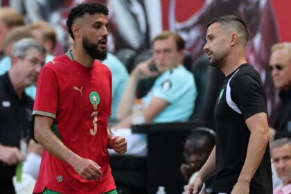 مزراوي يعود للتدريبات مع المغرب بعد إصابة الكتف قبيل مواجهة البرازيل