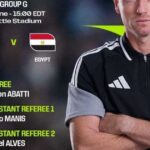 البرازيلي أباتي يحكم مباراة مصر في كأس العالم 2026