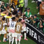 الولايات المتحدة تضيف أربعة أهداف لباراغواي وتحافظ على الصدارة في تصفيات كأس العالم الأمريكية القوية في بداية المباراة أمام باراغواي.