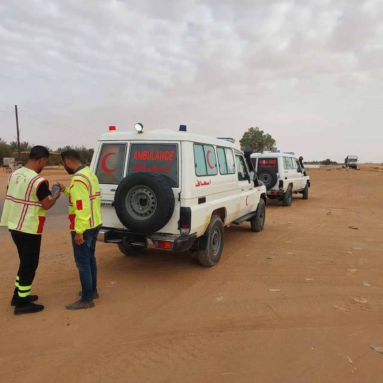 مصرع سودانيين وسائق ليبي في حادث مروري شمال الكفرة