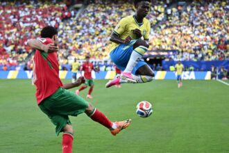 المغرب والبرازيل يتعادلان في مباراة مثيرة 1-1 في كأس العالم