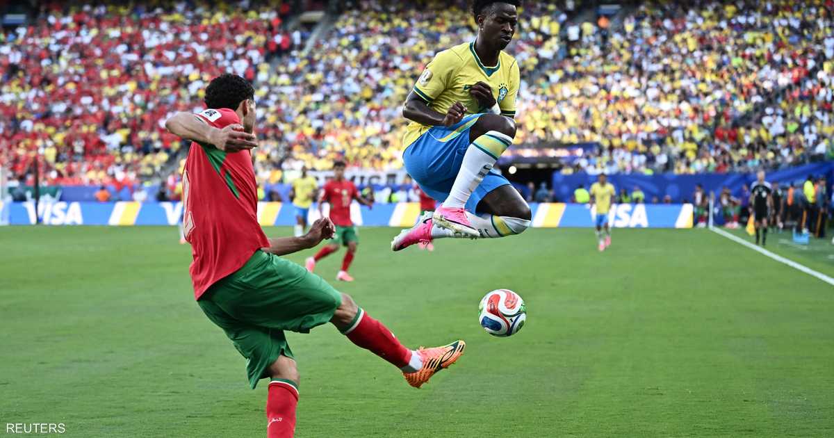 المغرب والبرازيل يتعادلان في مباراة مثيرة 1-1 في كأس العالم