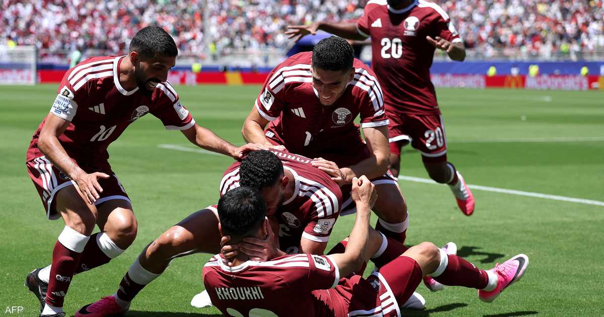 التعادل 1-1 بين قطر وسويسرا في الجولة الأولى للمجموعة الثانية.