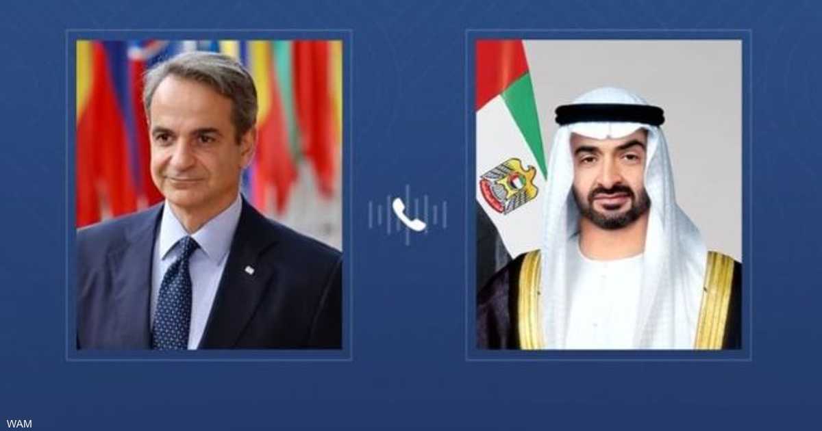 بحث تعزيز الشراكة الاستراتيجية بين الإمارات واليونان في مختلف المجالات.
