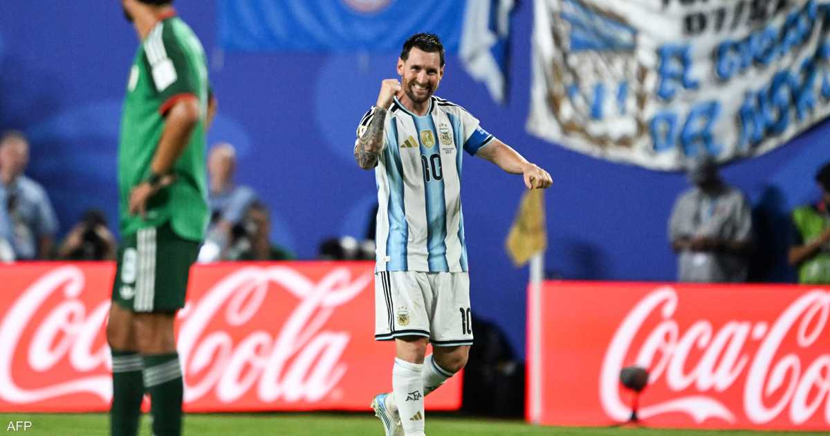 ميسي يحقق ثلاثية ويحصد لقب هداف كأس العالم التاريخي مع الأرجنتين