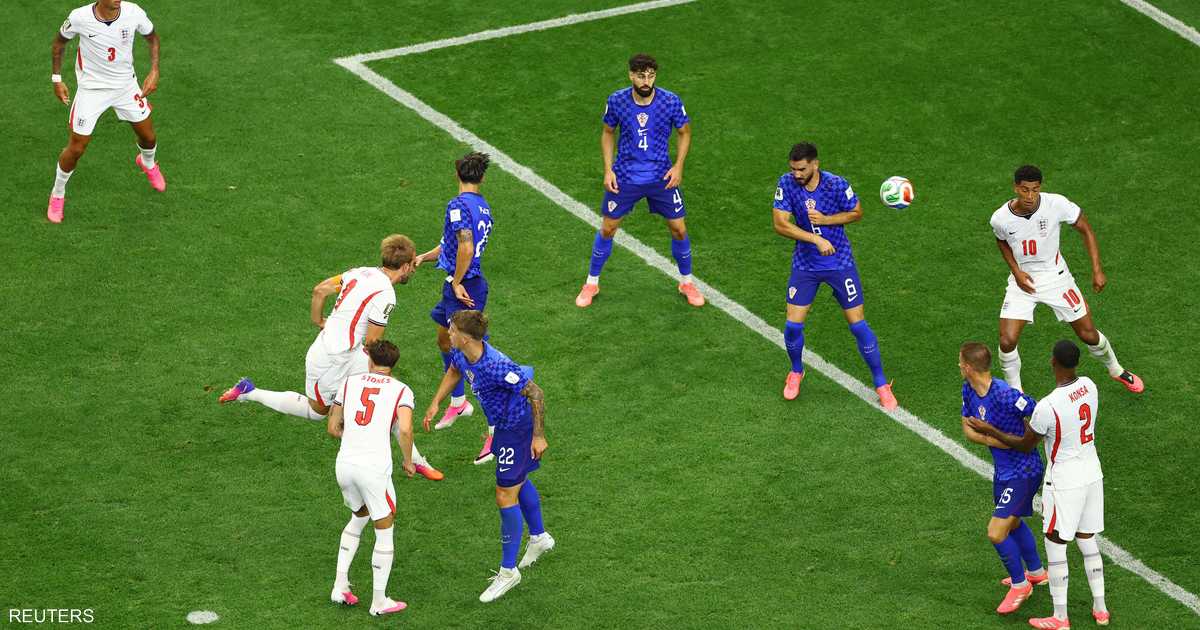 إنجلترا تغلب كرواتيا 3-2 في افتتاح كأس العالم في الولايات المتحدة.