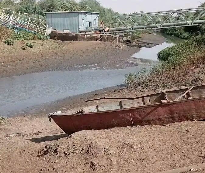 انخفاض مؤقت في وارد بحيرة الروصيرص يؤثر على مناسيب النيل السوداني.