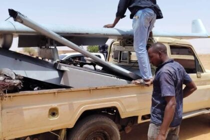 الجيش السوداني يسقط طائرة مسيرة استراتيجية FH-95 في شمال كردفان للمرة الثانية.