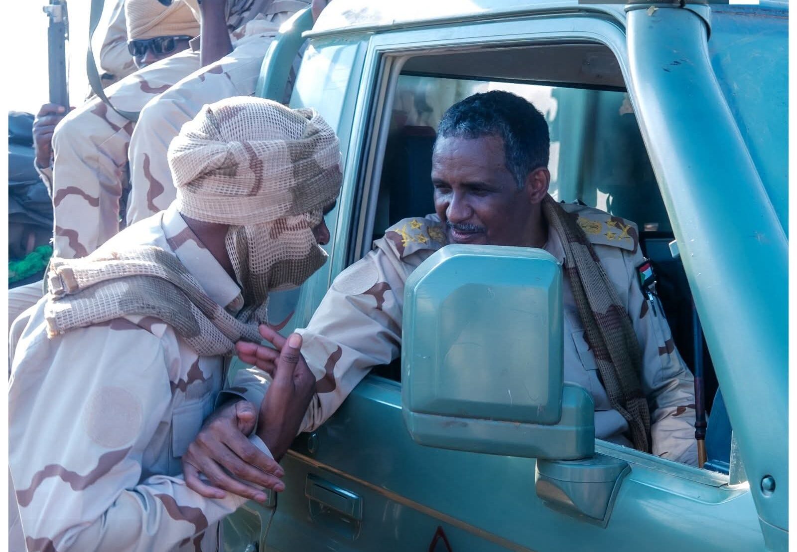فشل حميدتي في اقناع مرتزقة جنوب السودان بالعودة للقتال بسبب تأخر رواتبهم.