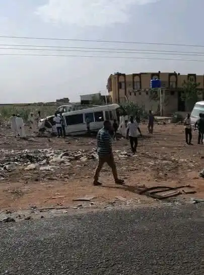 مصرع ثلاثة في حادث مروري على طريق الخرطوم – مدني بأبو عشر