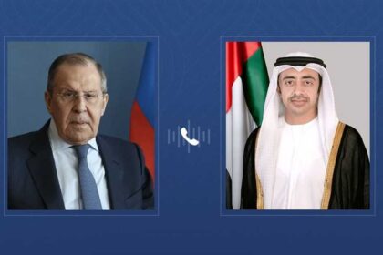 بحث الجانبان التطورات الإقليمية والدولية والتعاون الثنائي بين البلدين.