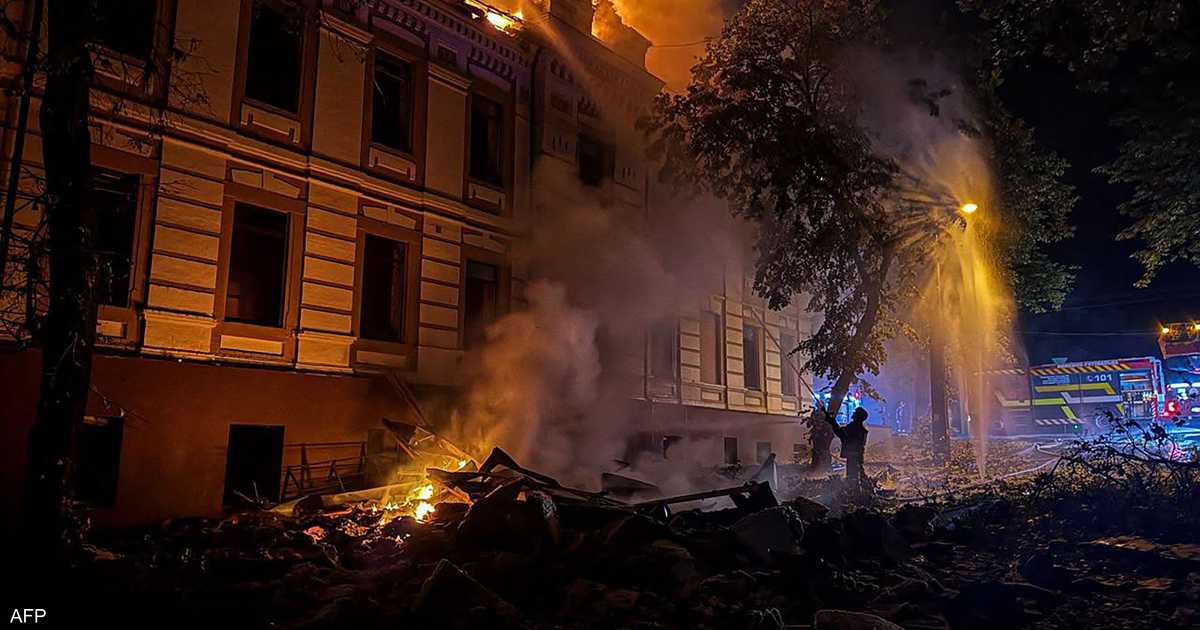 روسيا تطلق 40 صاروخاً على كييف وتسفر الهجمات عن قتلى وإصابات وأسقاط عدد من الصواريخ لدى الدفاعات الجوية الأوكرانية