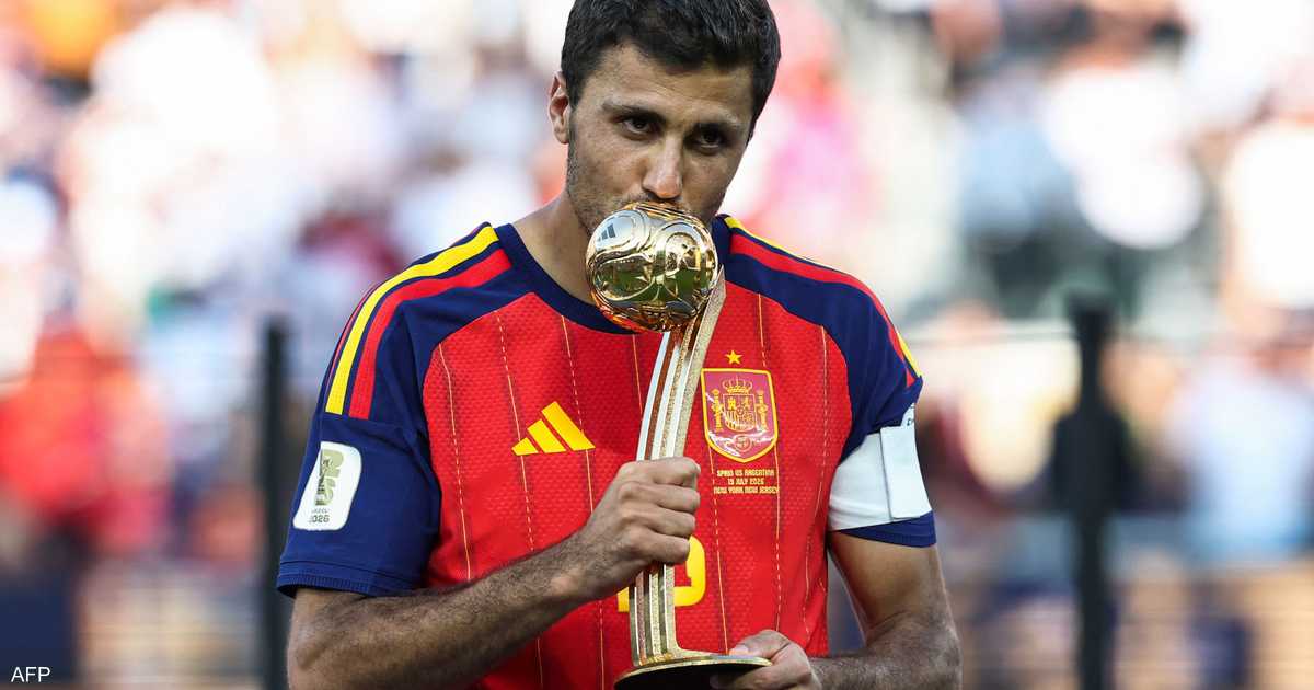 رودري يشارك في جميع مباريات إسبانيا ويصل إلى لقب كأس العالم للمرة الثانية