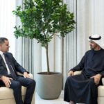 الرئيس الإماراتي ورئيس حكومة ليبيا يبحثان العلاقات الثنائية والقضايا الإقليمية