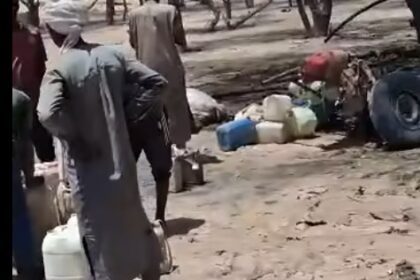 طائرة مسيّرة تابعة للمليشيا تضرب بئر مياه في شمال دارفور وتودي بحياة 21 مدنياً.