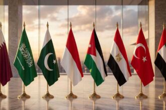 موقف حاسم من 7 وزراء خارجية لوقف اقتحامات المستوطنين للمسجد الأقصى.
