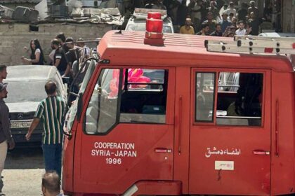 انفجار في مقهى دمشق قرب القصر العدلي يودي بحياة 9 وإصابة 20