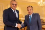 مساعد بولس يبحث مستجدات الأزمة السودانية مع الأمين العام لجامعة الدول العربية في القاهرة.