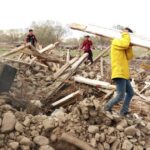 زلزالان بقوة 5.8 درجة يضربان تشينغهاي بالصين