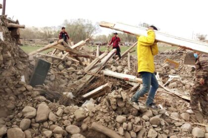 زلزالان بقوة 5.8 درجة يضربان تشينغهاي بالصين