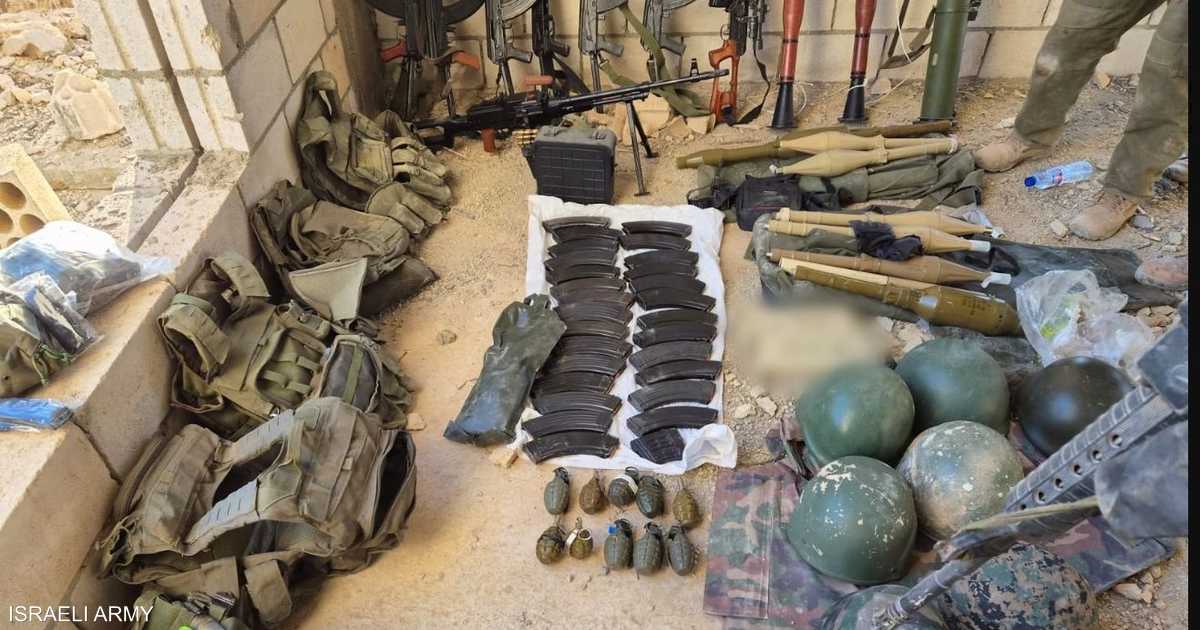 الجيش الإسرائيلي يفكك نفقًا لحزب الله جنوب لبنان ويجد أسلحة بالقرب من مبنى يونيفيل
