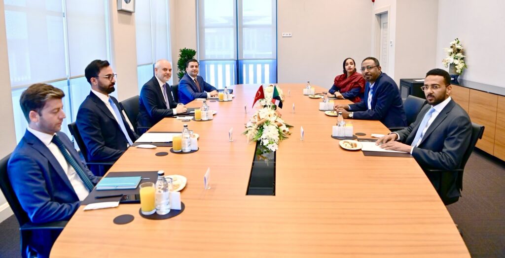 بحث مستشاران للسودان وتركيا شراكات استراتيجية طويلة الأمد لتحقيق استقرار المنطقة.