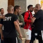 مدير المنتخب المصري يتدخل في مشادة مع أفراد أمن المنتخب بسبب طفل