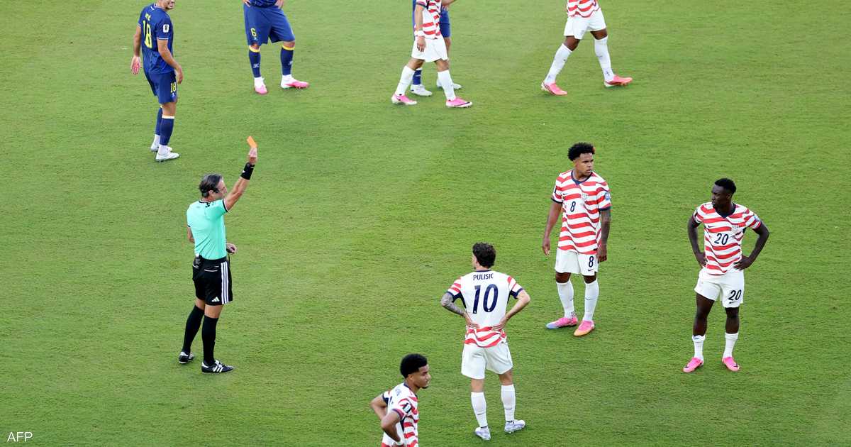 قرار استئناف بلجيكا ضد تعليق عقوبة إيقاف لاعبها قبل مواجهة الولايات المتحدة في كأس العالم.