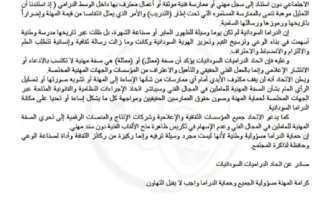 على اتحاد الدراميات السودانيات مواجهة ظاهرة ظهور الممثلين المزيفين عبر وسائل التواصل الاجتماعي.