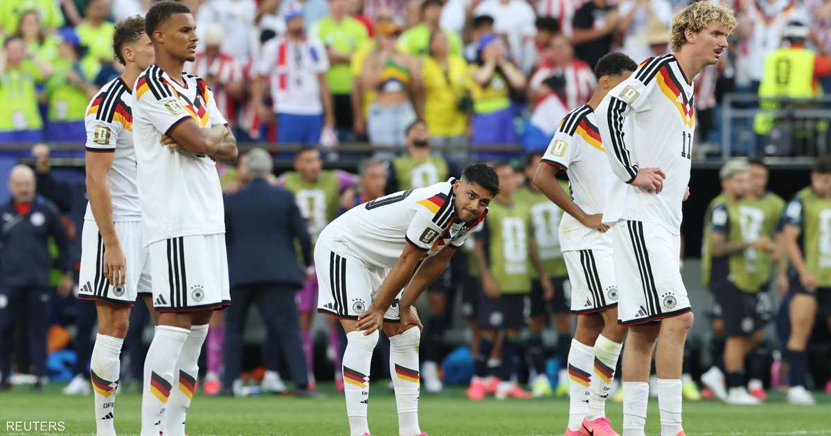 ألمانيا تعلن حزنها وتهنئ باراغواي بعد خسارة كأس أمريكا الجنوبية أمامها في الدور الأول