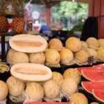 البطيخ والشمام: مقارنة بين الفوائد الصحية والترطيب.