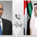 بحث وزيرا خارجية الإمارات ومصر مستجدات الأوضاع الإقليمية خلال اتصال هاتفي.