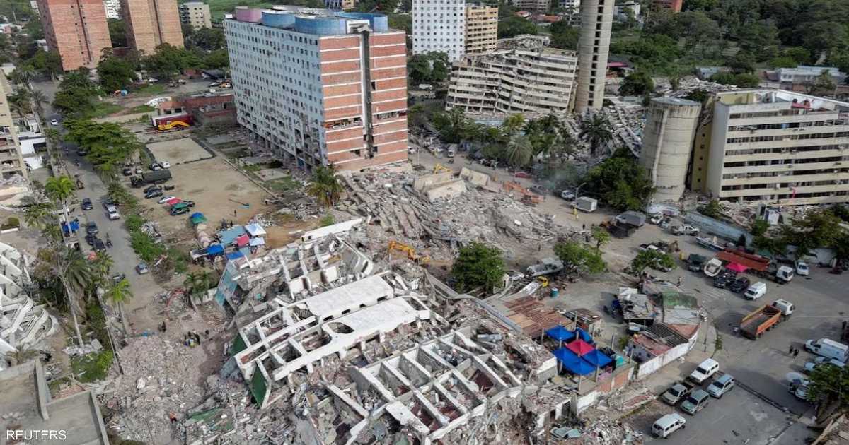 ارتفع عدد قتلى الزلزالين في فنزويلا إلى 4490 شخصاً