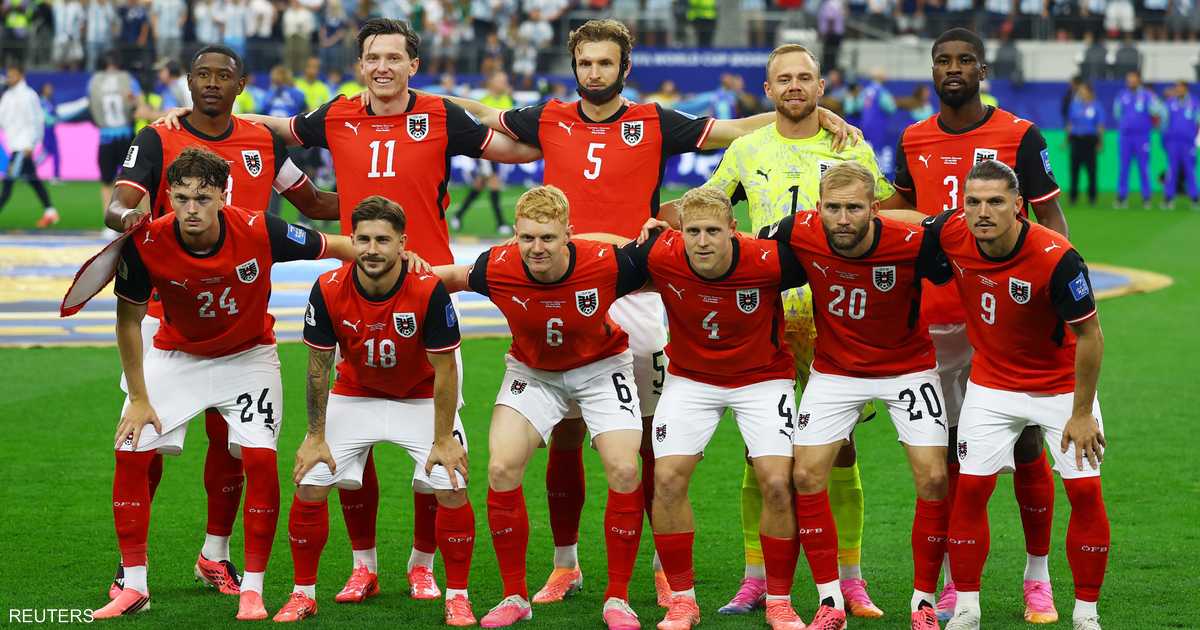 النمسا تلتقي إسبانيا بطل أوروبا في لوس أنجلوس مساء الخميس