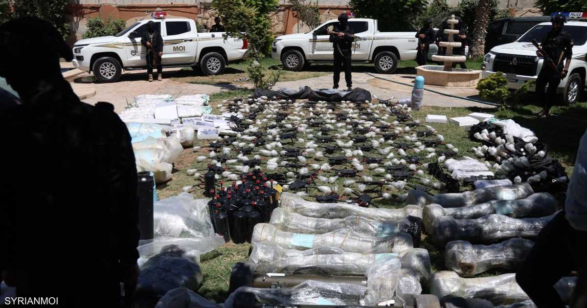 ضبط شحنة أسلحة متطورة محاول تهريبها عبر الحدود السورية نحو لبنان