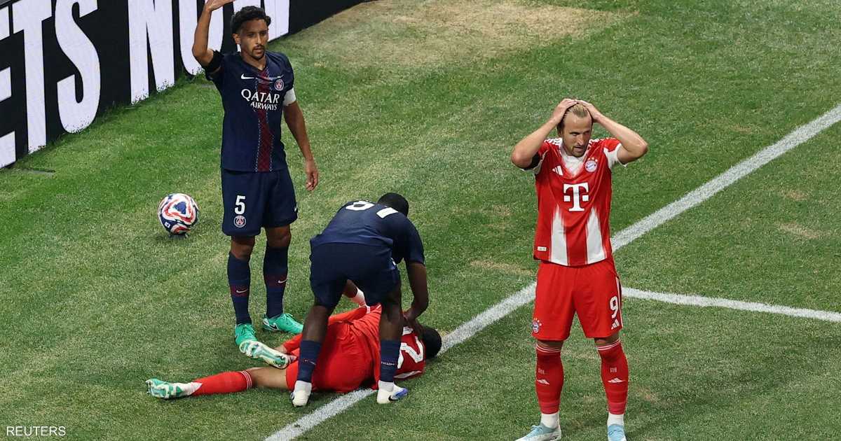 موسيالا بخير بعد سقوطه المفاجئ في مباراة بايرن ميونخ الودية