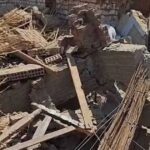 انهيار منزل واخلاء ثلاثة مصابين من تحت الأنقاض