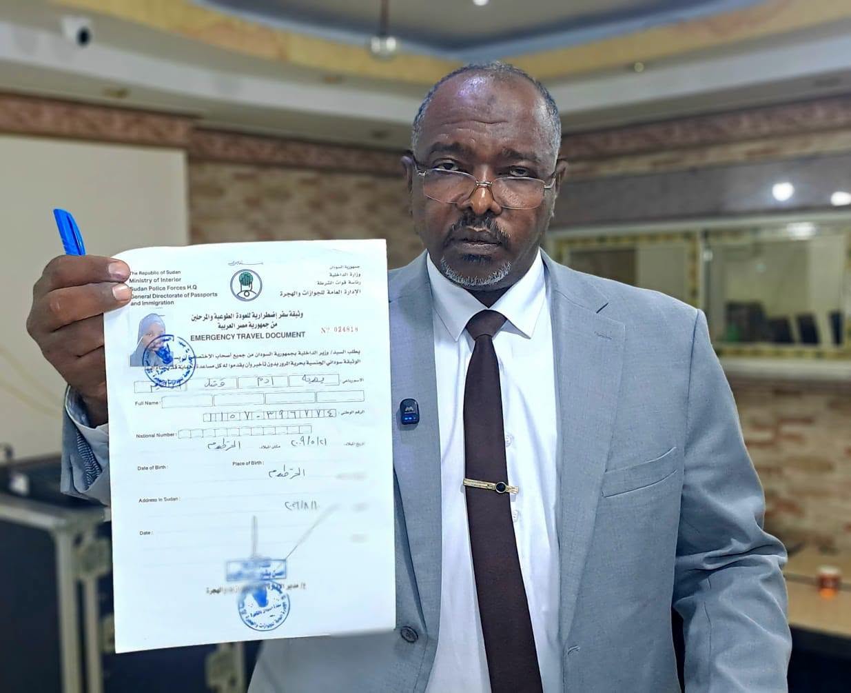 لجنة الأمل تبدأ حصر السودانيين المسجونين في مصر لترحيلهم بالعودة الطوعية.