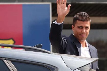 رودري يوقع لبرشلونة من مانشستر سيتي لخمس مواسم مقبلة