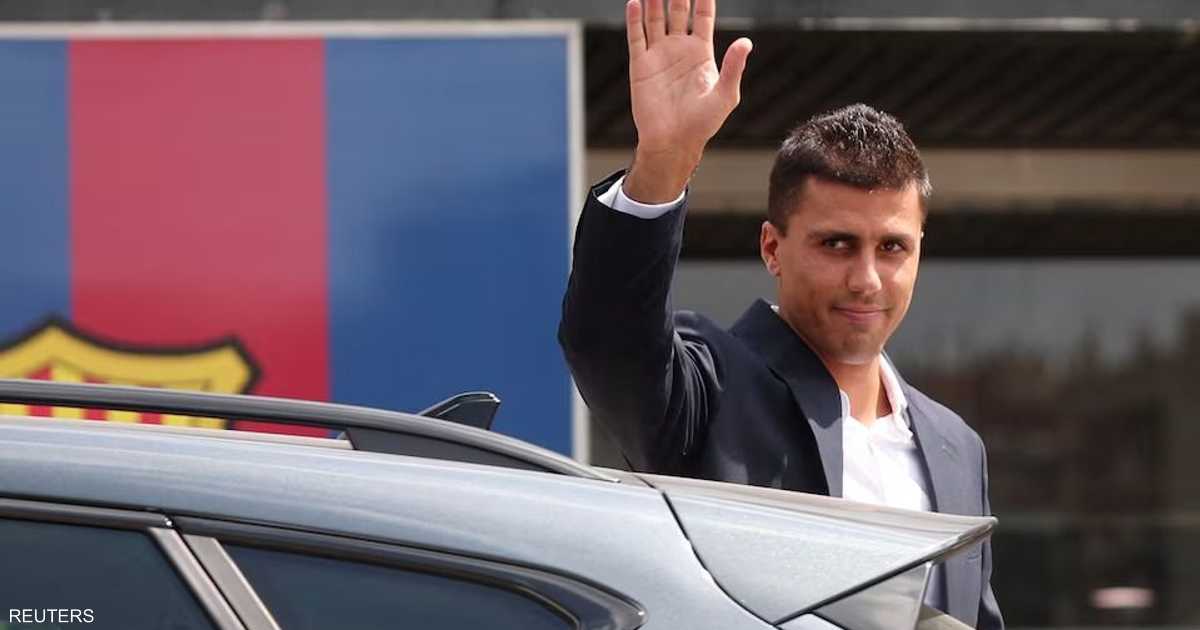 رودري يوقع لبرشلونة من مانشستر سيتي لخمس مواسم مقبلة