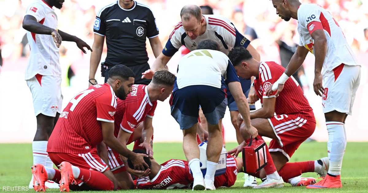 موسيالا يطمئن الجماهير بشأن حالات الدوار ويتحدث عن خلل عصبي مؤقت
