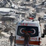 قتل 9 فلسطينيين وأصيب 15 آخرين بقصف إسرائيلي على غزة ومخيم النصيرات.