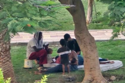 مأساة أسرة سودانية في حديقة بمدينة السادس من أكتوبر تثير الجدل.