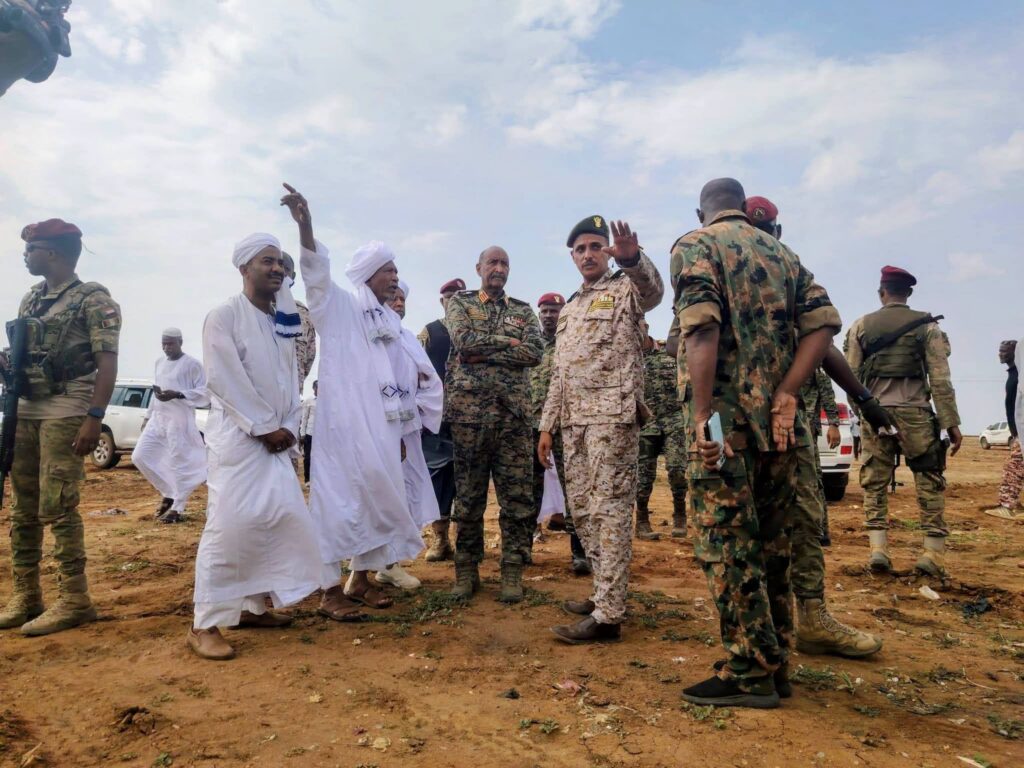 البرهان يؤكد بداية تحرير ولاية الجزيرة من المناقل ويشيد بصمودها ودورها الوطني.