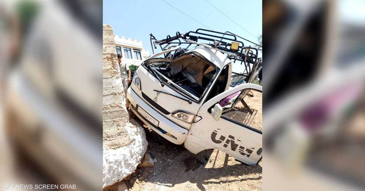 الخارجية السورية تدين هجوم طائرة مسيرة على مركبة مدنية في ريف دمشق ويصيب مدنيين