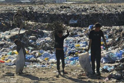 غزة: الشباب يبحثون عن بقايا الأخشاب والكرتون خشية إطلاق النار والاستهداف