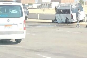 تصادم حافلتين في مطروح يودي بحياة 15 شخصاً ويصيب 17 آخرين